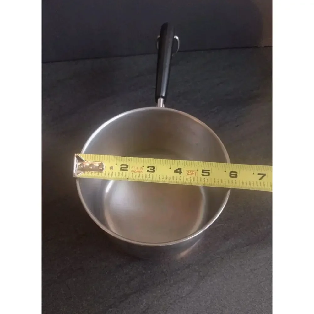 Vintage Revere Ware #82 1.5 Qt Sauce Pan Pot W/ Lid Copper Clad Clinton IL USA